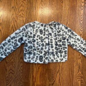 Splendid Toddler Cheetah Faux Fur Jacket